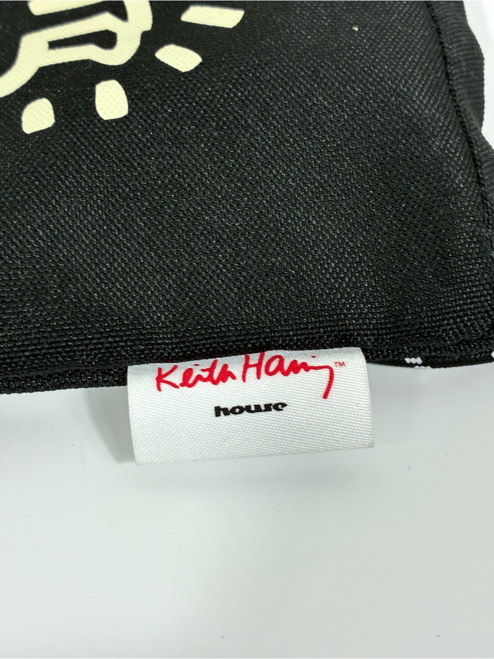 Keith Haring Radiant Baby Black Crossbody Pouch Bag NWT Festival Utility Travel - Picture 9 of 10